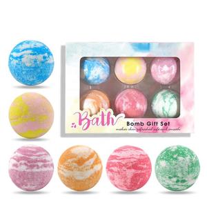 Fabricante OEM, Venta al por Mayor, Bola de Baño Efervescente Natural y Orgánica de 6 Colores, Hecha a Mano, para Spa en Casa, para Set de Regalo, 70g, 3 Años de Duración - Product Image 2