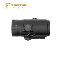 Tristar Red Dot Flip-to-Side Magnifier EagleTalon 3X26 Scope With Red Illuminated Etched Reticle for Hunting and Precision