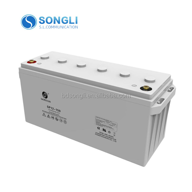 12V 100AH AGM Lead Acid Battery for Eltek Flatpack2 Rectifier UPS SP12-100