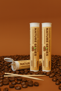 Stuzzicadenti Aromatizzati al Caffè in Espositore, Stuzzicadenti con Sapore per Smettere di Fumare - Product Image 2