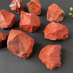 Piedras Curativas Naturales al por Mayor, Cristal en Bruto, <span class=keywords><strong>Jaspe</strong></span> Rojo, Forma Irregular, Tendencia de Moda para Decoración - Product Image 5