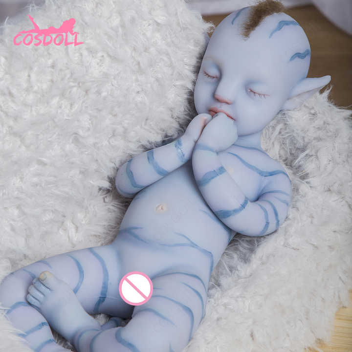 Reborn Baby Dolls - Fully Silicone With Hair, Boy Avatar