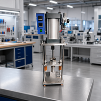 Machine de moulage par injection verticale automatique pneumatique pour câbles de charge, interrupteurs électriques et extrusion de matériaux micro-taille PET/ABS/PP