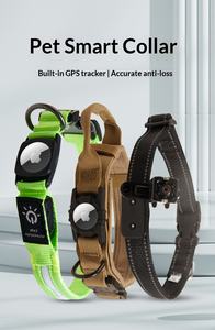 Kalung Anjing LED Taktis Nylon dengan Tempat Chip Pelacak, Menyala dalam Gelap, Tahan Air, Dapat Diisi Ulang via USB, OEM - Product Image 2