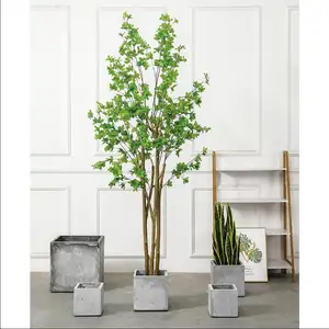 Planta de árbol de vegetación Artificial de lujo, enkianto Perulatus, 5 pies, precio de fábrica