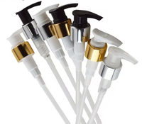 Distributeur de lotion, shampoing et savon liquide OEM en plastique avec bouchon pompe à col de 18mm, 20mm, 24mm, 28mm