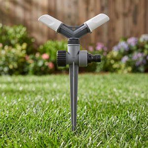 Aspersor de Jardín de 2 Brazos con Rotación de 360°, Distribuidor de Agua de Alta Eficiencia de Taiwán - Product Image 2