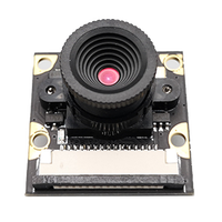 Raspberry Pi 2K Yüksek Hızlı Kamera Modülü OV5647 5MP 100 Derece Raspberry Pi 3/2 Model B Yüksek Çözünürlüklü Fpc Distorsiyonsuz