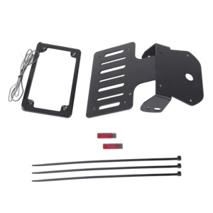 Soporte para <span class=keywords><strong>placa</strong></span> <span class=keywords><strong>de</strong></span> matrícula trasera, eliminador <span class=keywords><strong>de</strong></span> guardabarros, Kit corto central para Harley Pan America 1250 Special RA1250S RA - Product Image 1