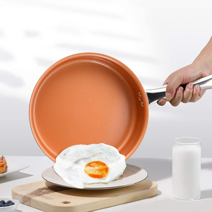 Ensemble de casseroles et poêles en céramique de haute qualité, modernes, avec poignées en acier inoxydable, 7 pièces, en aluminium - Product Image 4