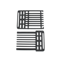 Grille de cuisson universelle réglable Hongxuan HOHE pour barbecues à gaz et électriques – Facile à nettoyer et résistante à la chaleur
