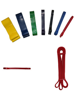 Personalizado de látex Natural sacar ayudar banda elástica duradera estiramiento Yoga Fitness resistencia <span class=keywords><strong>a</strong></span> potencia banda - Product Image 3