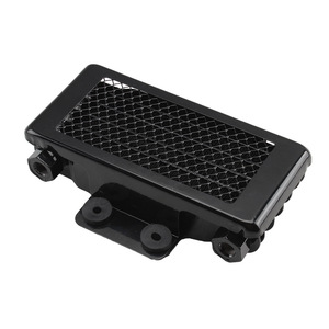Refroidisseur d'huile Zuqing à 6 couches avec couvercle en maille noir M10 M12 pour système de refroidissement de moteur de moto - Product Image 3