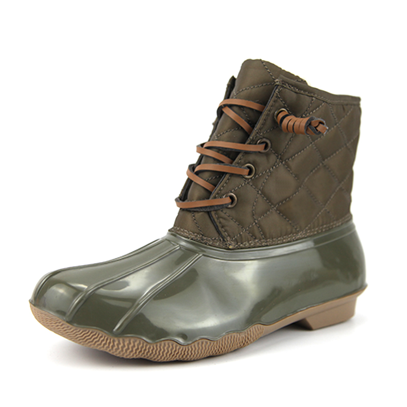 green duck boots