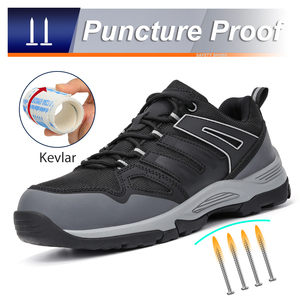 Zapatos de Seguridad Deportivos Unisex JIANKUN, Transpirables, Antideslizantes, Anti-Impactos, de Protección Industrial, con Aislamiento de 6KV - Product Image 3