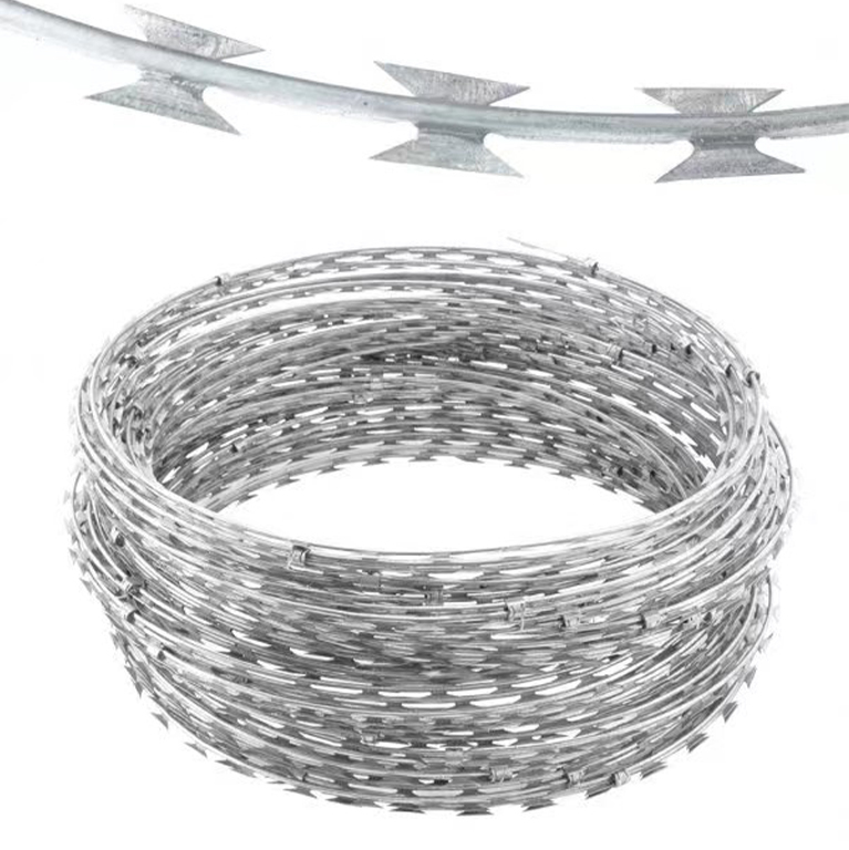 Cheap Price 12m Concertina razor Coil