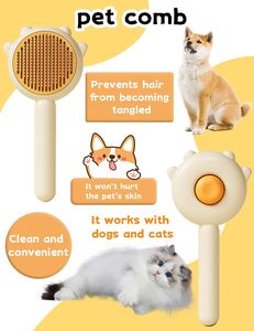 <b>Pet</b> Comb Cat Needle Comb Dog Comb 140 to Remove Floating Hair <b>Pet</b> <b>Brush</b> <b>Pet</b> Hair Remover Cat Supplies Grooming Accessories - Product Image 3