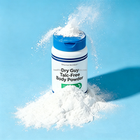 Bedak Tubuh Bebas Talc DRY GUY untuk Pria Pabrik OEM