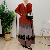Abaya longue respirante grande taille populaire pour femme, avec imprimé tendance, robe musulmane, vêtement islamique, livraison rapide pour le printemps