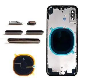 Hot Koop Terug Behuizing Cover Voor Iphone X Xs Xr Batterij Vervanging Cover Voor Iphone 11 12 Pro Max Terug behuizing Zonder Flex