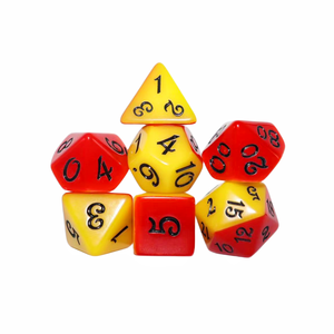 Dado poliédrico D20 de 34 mm moldeado a medida HS DICE, de acrílico ecológico y duradero, con efecto arcoíris, para juegos de rol y juegos de mesa como Dungeons & Dragons. - Product Image 6
