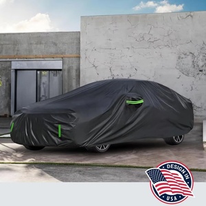 Housse de <span class=keywords><strong>voiture</strong></span> imperméable pour <span class=keywords><strong>Honda</strong></span> Civic 2016-2024, coupe-vent, anti-neige, anti-pluie, anti-grêle, protection UV, entièrement utilisable en extérieur et en intérieur - Product Image 2