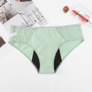 Ropa interior menstrual de algodón sin costuras para mujer, nuevo diseño, transpirable, Bragas para mujer - Product Image 3