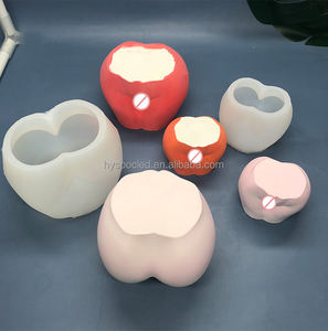 Molde de Silicona para Velas de 2 Tamaños, Decoración de Escritorio, Molde de Silicona para Velas con Forma de Trasero Grande, Molde de Silicona para Yeso, Jabón, Cera, Chocolate - Product Image 4