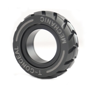 Vente en gros de gyroscope de doigt en métal et silicone, personnalisé, transfrontalier, pour la décompression, pour garçons et filles - Product Image 6