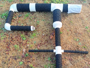 Sistema de drenaje de tubería ciega de plástico para zanjas subterráneas enterradas al azar - Product Image 6