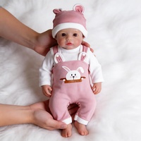 Poupées reborn en silicone pleine grandeur R&B BERCLA de 16 pouces, bébés réalistes, vente en gros d'usine, OEM, ODM, ASTM, CPC, CE pour filles
