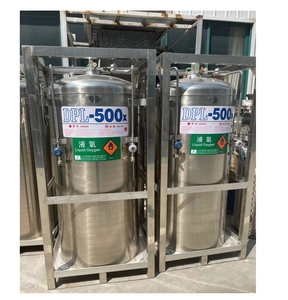 Vaporizzatore riscaldato ad aria con serbatoio di azoto liquido criogenico alla moda <span class=keywords><strong>500L</strong></span> 2.5mpa - Product Image 3