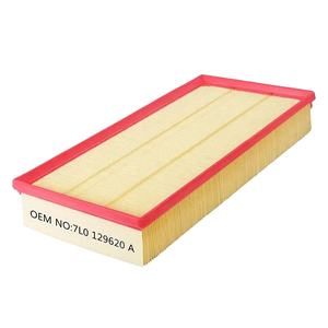 7L0129620A Filtro de aire para coche OE 7L0129620A de alta calidad a buen <span class=keywords><strong>precio</strong></span> para Audi/Land Rover/VW/<span class=keywords><strong>PORSCHE</strong></span> - Product Image 1