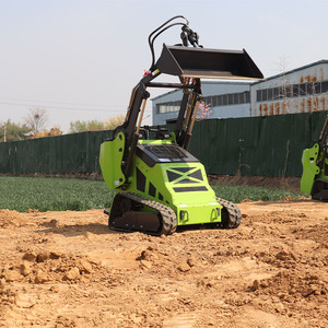 Cargadora de Orugas Eficiente para Recolección de Material en Pastos, Limpieza de Estiércol, Cambio Rápido, Motor Honda, Bomba Hidráulica, Certificación CE - Product Image 4