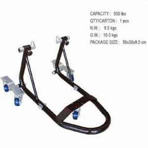 Support d'Atelier Universel pour Moto, Stationnement et Réparation des Roues Avant et Arrière - Product Image 2