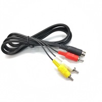 Câble audio-vidéo AV RCA multifonctionnel de 1,8 m (6 pieds) à 9 broches pour console SEGA Mega 2/3 Drive Genesis