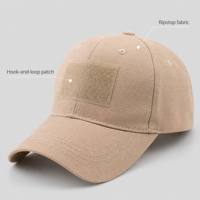 Casquette de baseball tactique vierge Ripstop Coyote Tan six panneaux avec fermeture auto-agrippante et visière incurvée – Vente en gros pour hommes et femmes, commande en gros