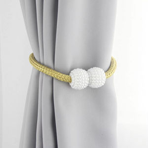 Attaches de rideaux décoratifs en perles magnétiques en gros <span class=keywords><strong>pour</strong></span> la décoration de fenêtres à domicile - Product Image 2