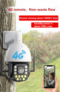 <span class=keywords><strong>Camera</strong></span> quan sát an ninh 8MP <span class=keywords><strong>IP</strong></span> 4K mái vòm tốc độ cao đầy đủ màu sắc cho nhà 40x <span class=keywords><strong>Zoom</strong></span> PTZ tự động theo dõi 4G <span class=keywords><strong>Camera</strong></span> quan sát - Product Image 2