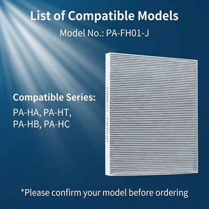Filtre de remplacement intégré 3-en-1 PA-FH01-J compatible avec PA-HA16 PA-HB16 PA-HT16 PU-HC35 - <span class=keywords><strong>HEPA</strong></span> et charbon - Product Image 4