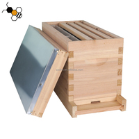 Imkerei-Ausrüstung Großhandel Langstroth Holz-Ablegerkasten mit 5 Rahmen für Bienenzucht