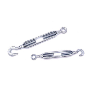 Zhuo Mang Open-body Turnbuckle M12 <b>Wire</b> Rope <b>Tensioner</b> Carbon Steel Electro-galvanized Hot-dip Galvanized - Product Image 1