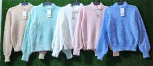 Pulls décontractés à manches longues Vêtements de mode d'hiver pour femmes et enfants Chandails d'hiver de qualité supérieure fabriqués en gros - Product Image 6