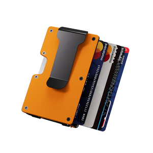 Clip para Billetes Minimalista con Bloqueo RFID de Aleación de Aluminio Idea para Hombre y Mujer, Tarjetero Delgado y Ligero - Product Image 6
