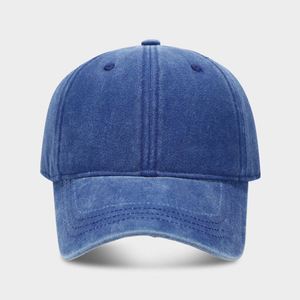 Casquettes de baseball en coton lavé de haute qualité en gros, en stock, ajustables, personnalisables, avec broderie 3D pour hommes - Product Image 5