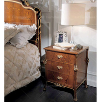 Haute qualité classique en bois sculpture à la main ensemble complet chambre Suite lit meubles chambre