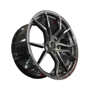 ล้ออะลูมิเนียมสีดำเงา Pengzhen น้ำหนักเบา 5x114.3 5x112 แบบหลายก้าน สำหรับรถแข่ง - Product Image 1