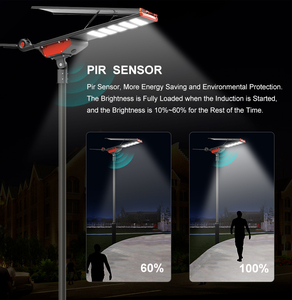 HK Mistai 4G 90W Ip67 Luz de calle solar de aluminio impermeable Altamente lúmenes OEM Sensor de movimiento Lámpara de camino para iluminación exterior - Product Image 3