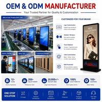 Pantalla Digital LCD para Interiores Keinone, Reproductor de Kiosco con Soporte SDK, Pantalla de Señalización Digital con Base