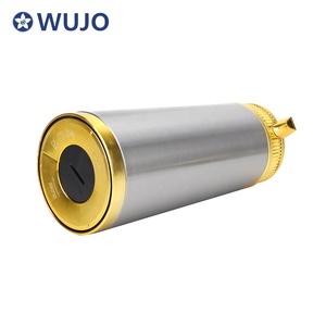 Bình giữ nhiệt chân không cao cấp WUJO Dubai Ả Rập Xê Út mạ bạc vàng, bên trong có bình thủy tinh thay thế - Product Image 3